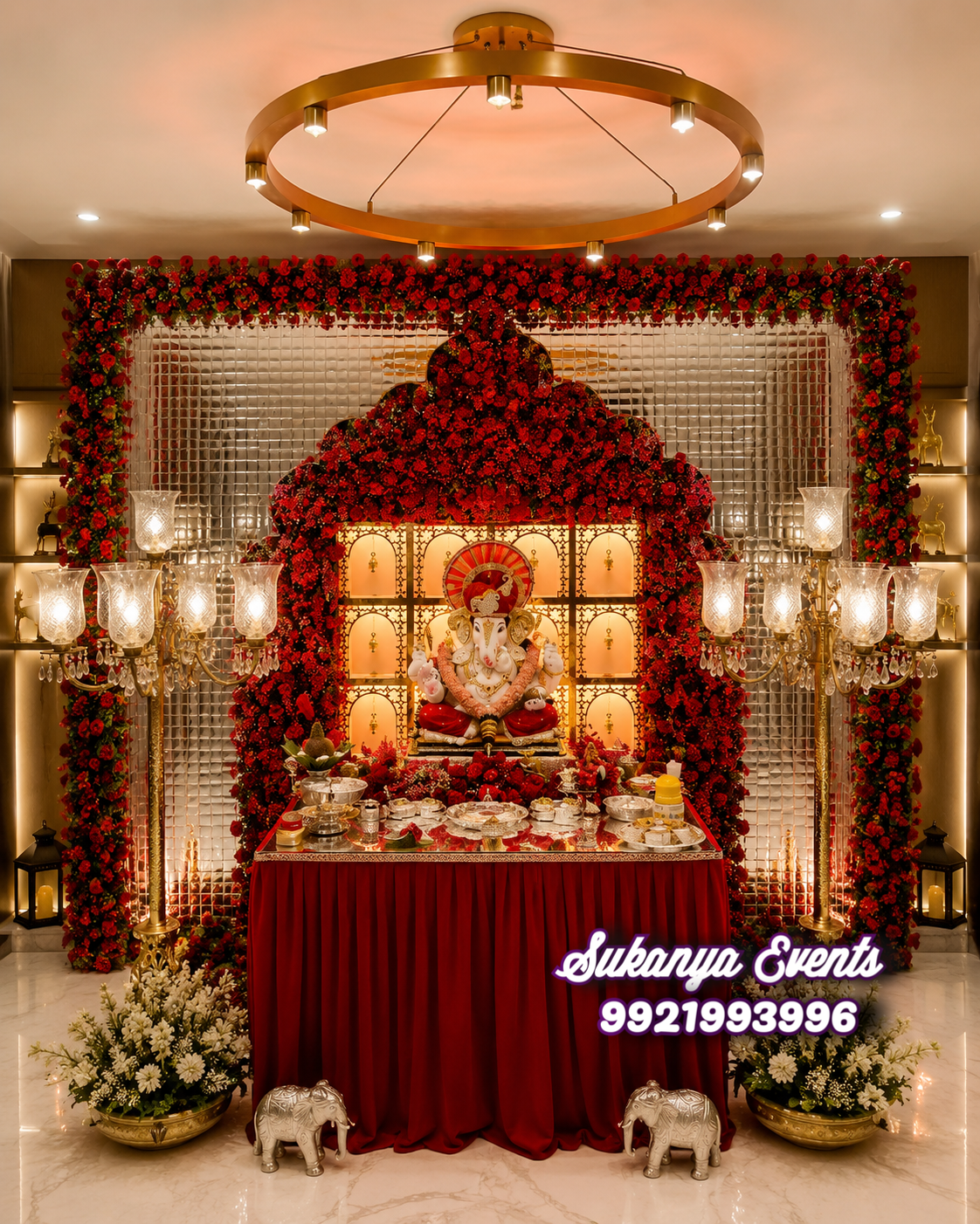 Ganpati Decoration For Home Pune