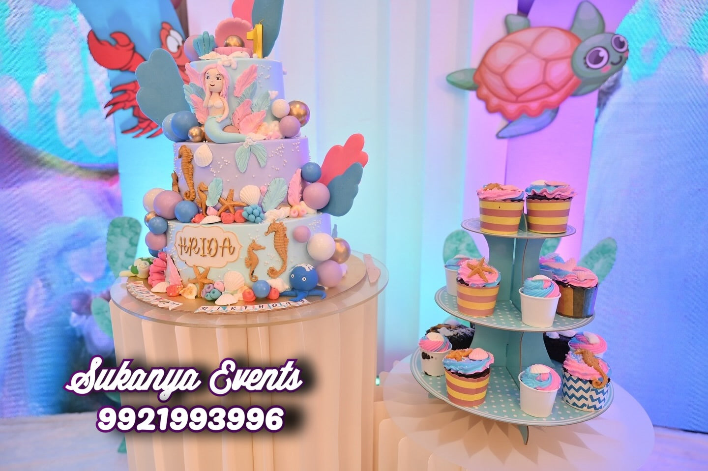 Underwater theme Decoration For Birthday Party Decoration