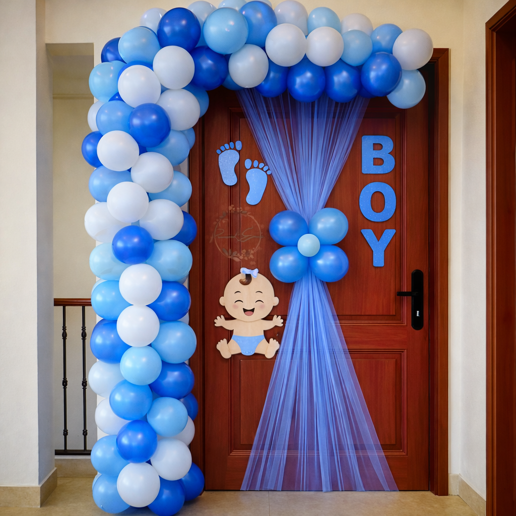 Newborn Baby Welcome Decoration For Baby Boy In Pune