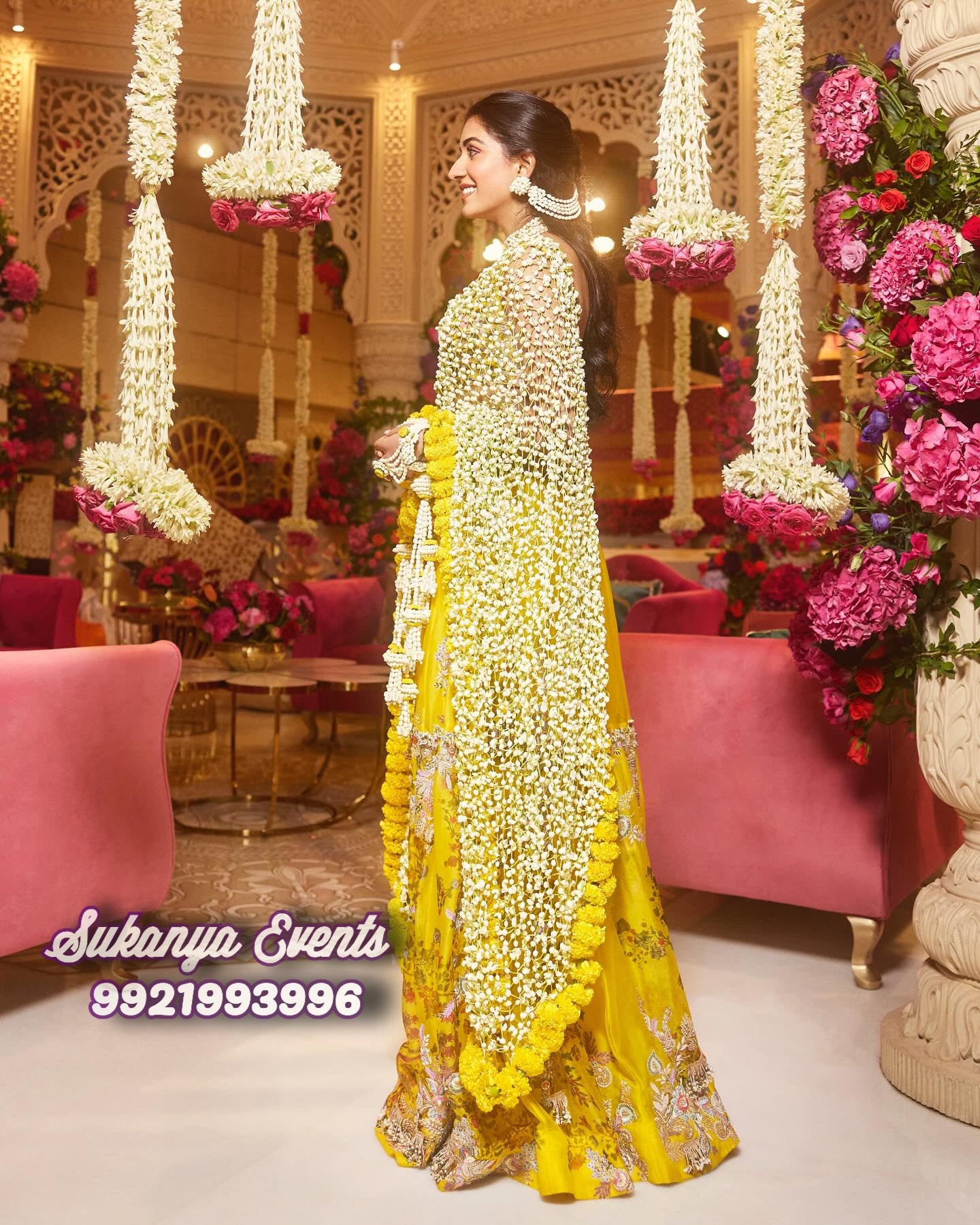 Flower Jewellery For Haldi Set FJ11