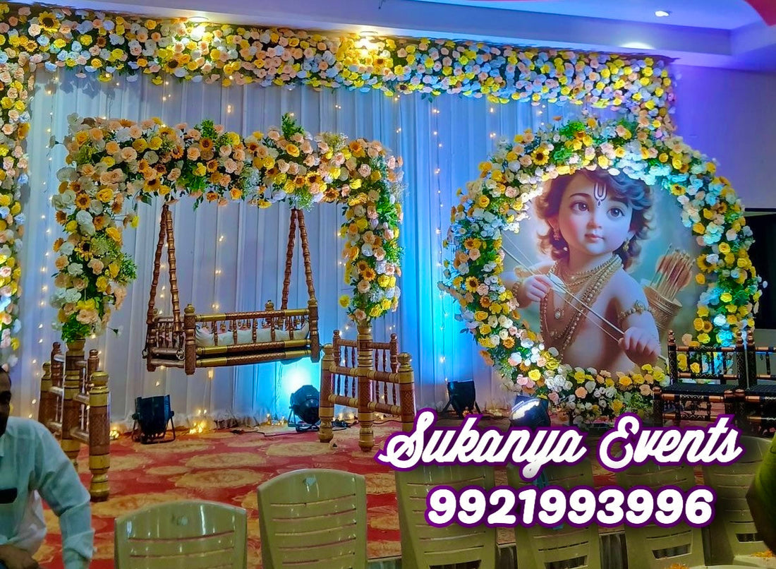 Trending Baby Name Revealing Ideas | Naming Ceremony Decoration