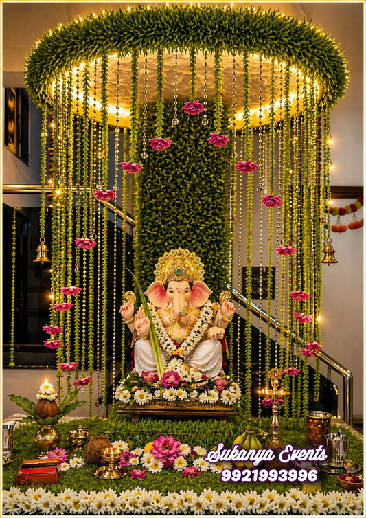 Ganpati Decoration For Home