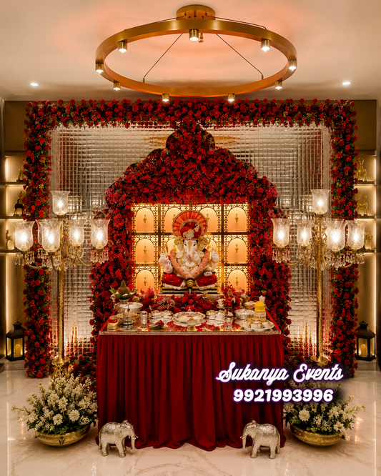 Ganpati Decoration For Home Pune