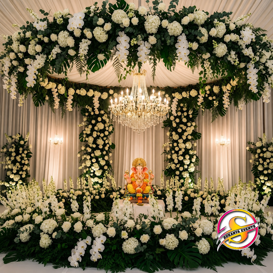Royal Tauch Decor For Ganpati Bappa