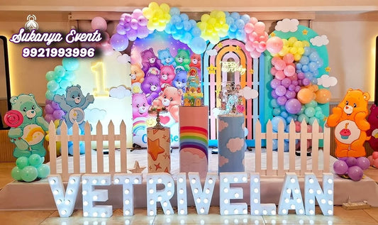 Trendy Teddy Bear Theme Decorations For Birthday