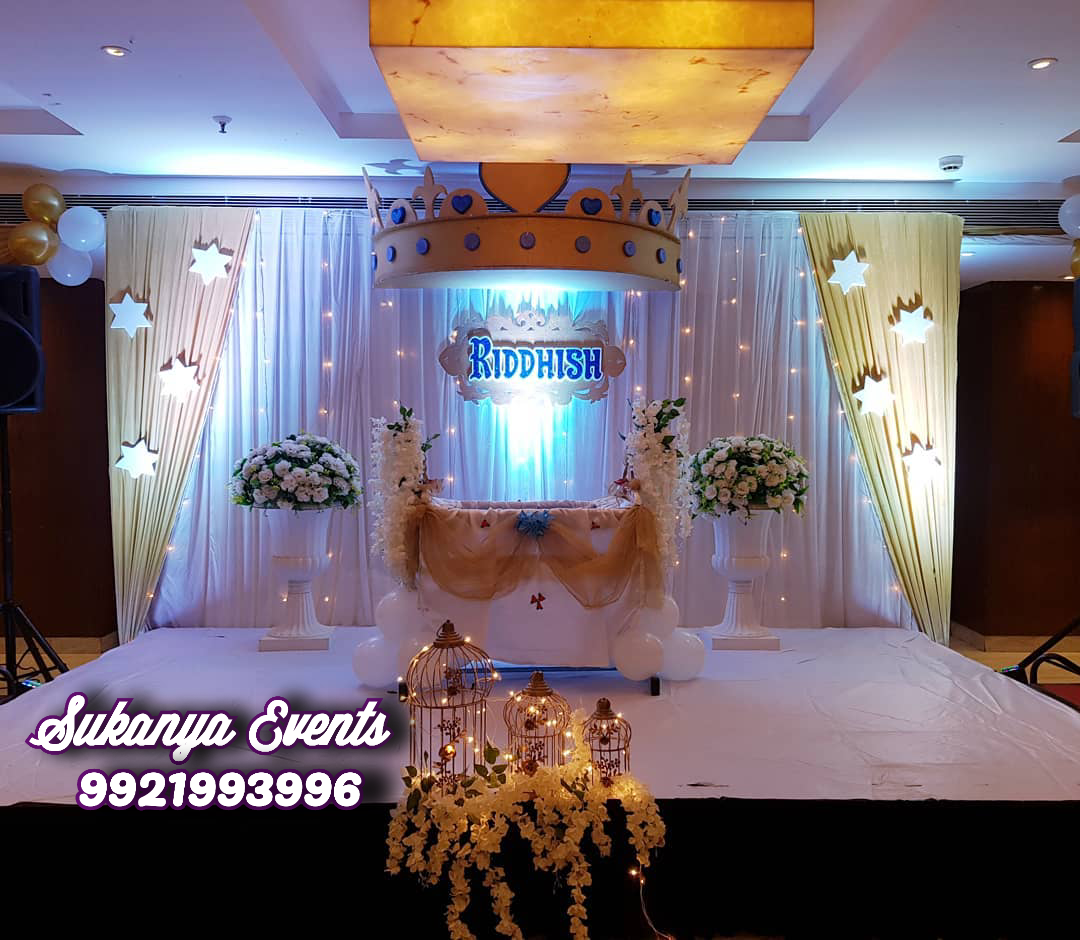 cradle ceremony decoration